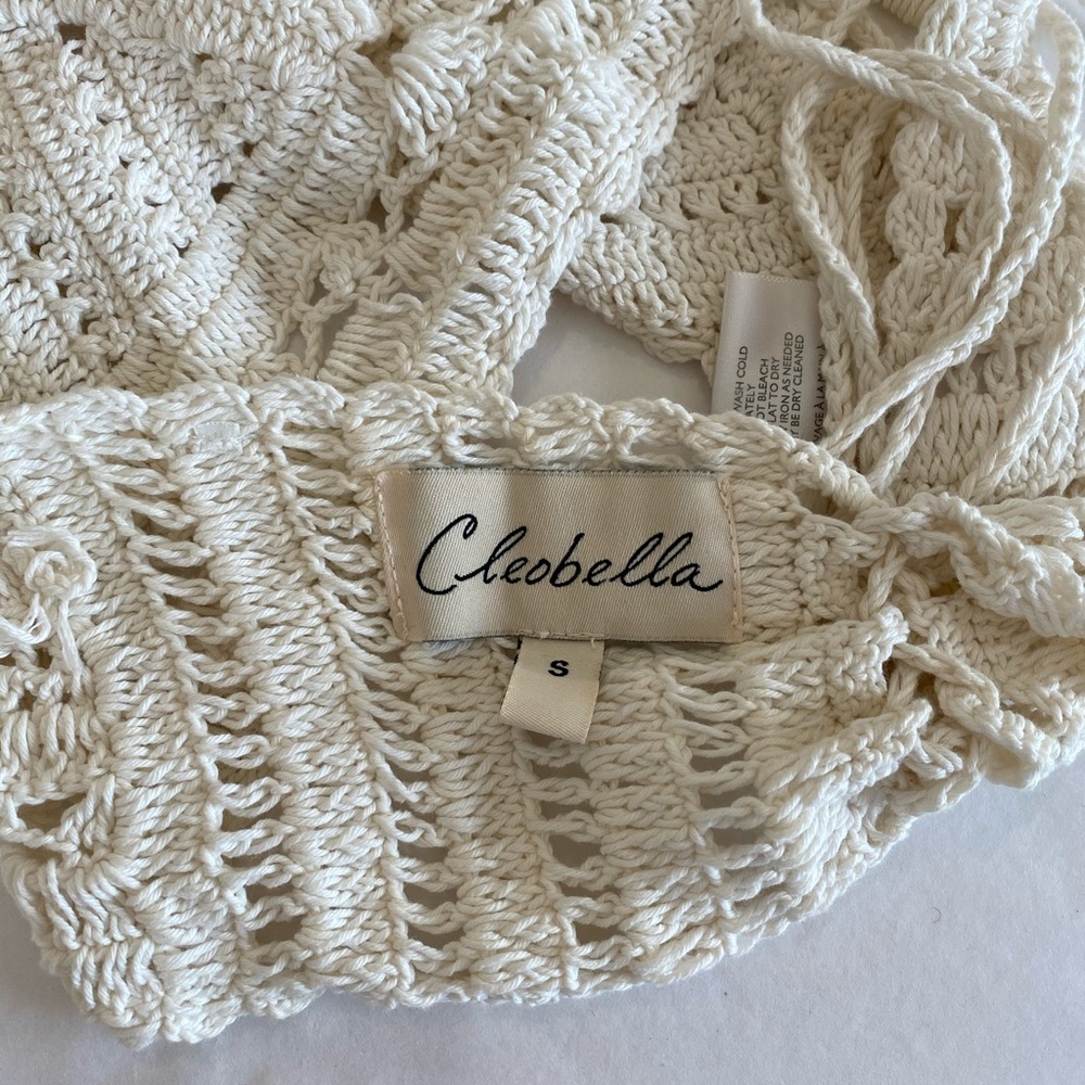 Cleobella Knit Halter Bralette Top in Ivory - Picture 6 of 6